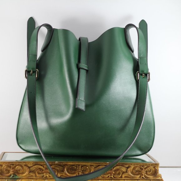 Beautiful Green Vegan Bag - Picture 3 of 8